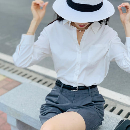 【百图lulu定制】【百慕大短裤】【送腰带】显高 休闲慵懒范儿  西装短裤 商品图5