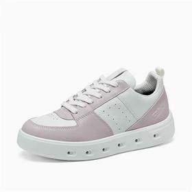 爱步20971360679冰紫色/白色