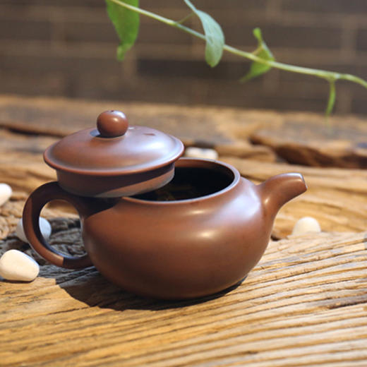 一物堂坭兴陶仿古壶养生壶经典纯手工茶壶小品泡茶器功夫茶具 商品图3
