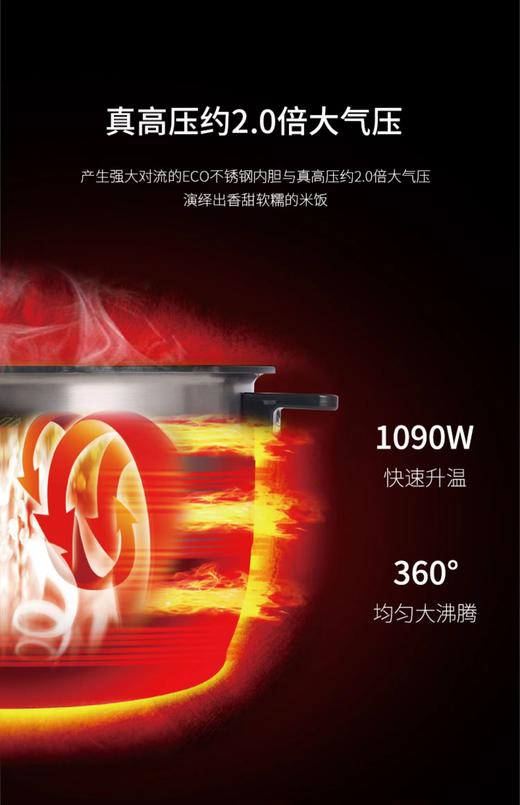 7F  cuckoo福库原装进口双压电饭煲CRP-JHTS0611FS 商品图2