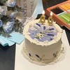 手绘薰衣草蛋糕（蛋糕不包括数字蜡烛） 商品缩略图0