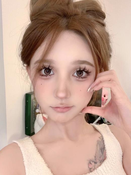 favorr beauty 胭脂泪 粉色高光 14.2mm  年抛 含硅水凝胶 商品图4