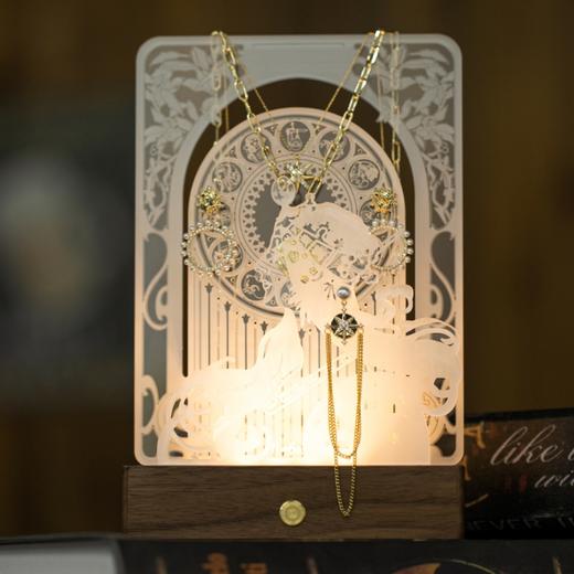 MFA波士顿美术博物馆穆夏黄道十二宫首饰架氛围灯创意摆件 商品图3