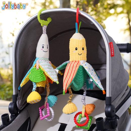 Jollybaby婴儿车玩具挂件新生儿床头摇铃推车载玩具吊挂宝宝床铃六一儿童节儿童礼物 商品图0