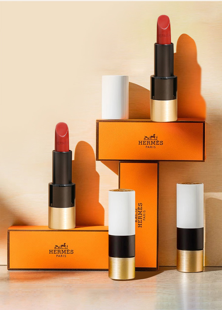 配赠礼袋hermes爱马仕口红小样5件套礼盒色号2175646885