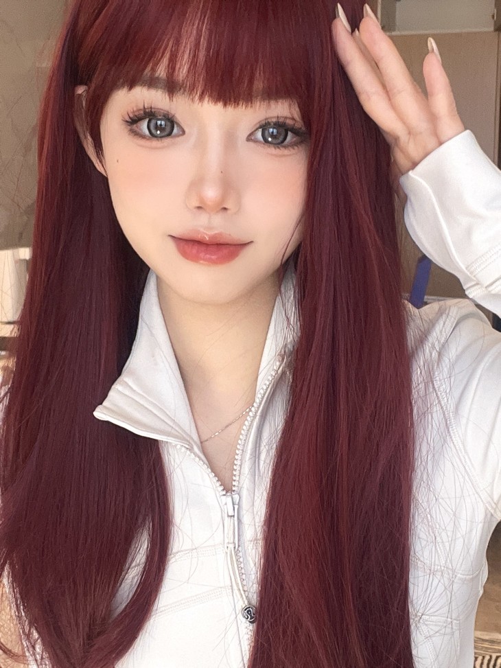 Hanawink美瞳 年抛隐形眼镜 雪绒兔14.5mm 1副/2片 左右可不同度数-VVCON美瞳网12