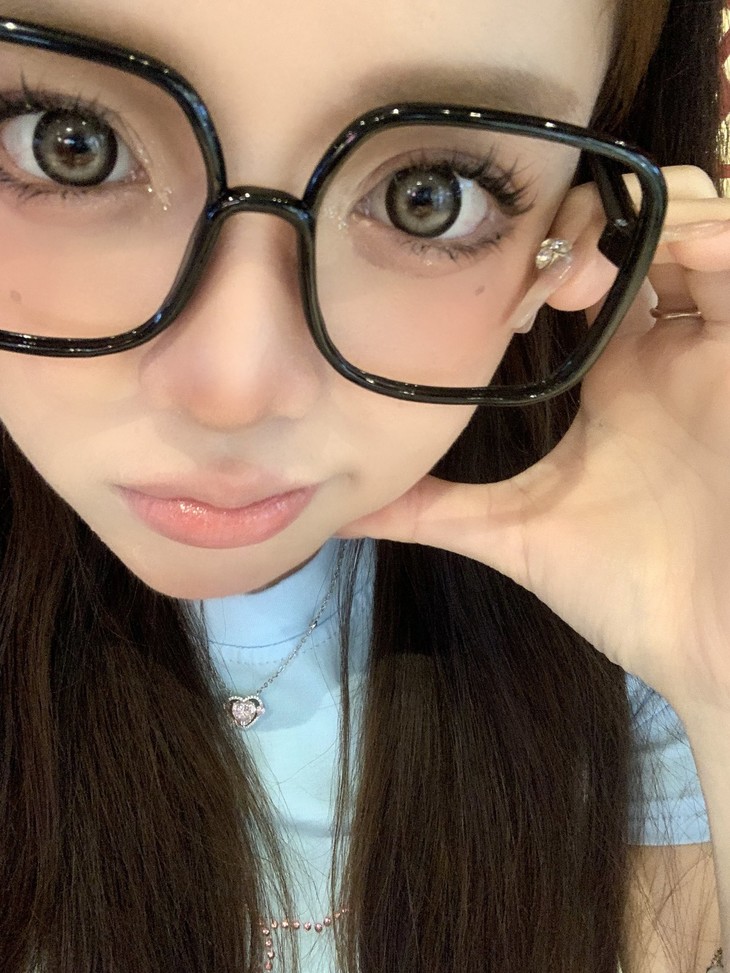 Hanawink美瞳 年抛隐形眼镜 泪光熊14.5mm 1副/2片 左右可不同度数-VVCON美瞳商城12