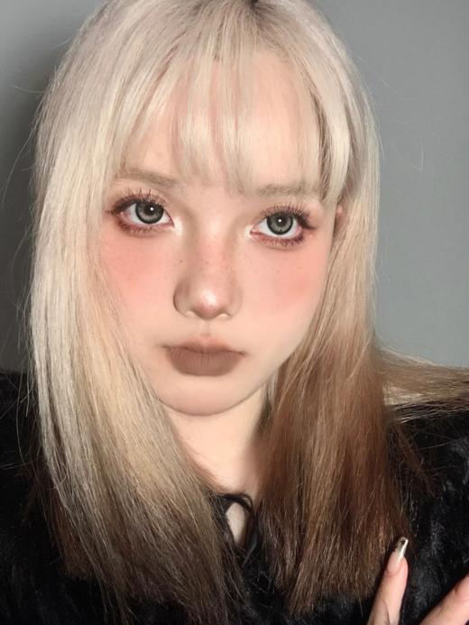 正品半年抛 | Ginomii系列黑茶利姆美瞳 | 直径14.5着色直径13.8 | 韩国产 商品图4