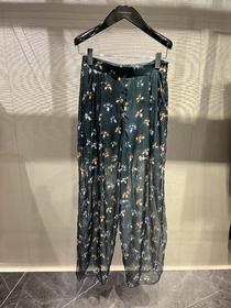 【特价商品不退不换】E ARMANI 女裤  BNP21TB2501-015 .100%SILK