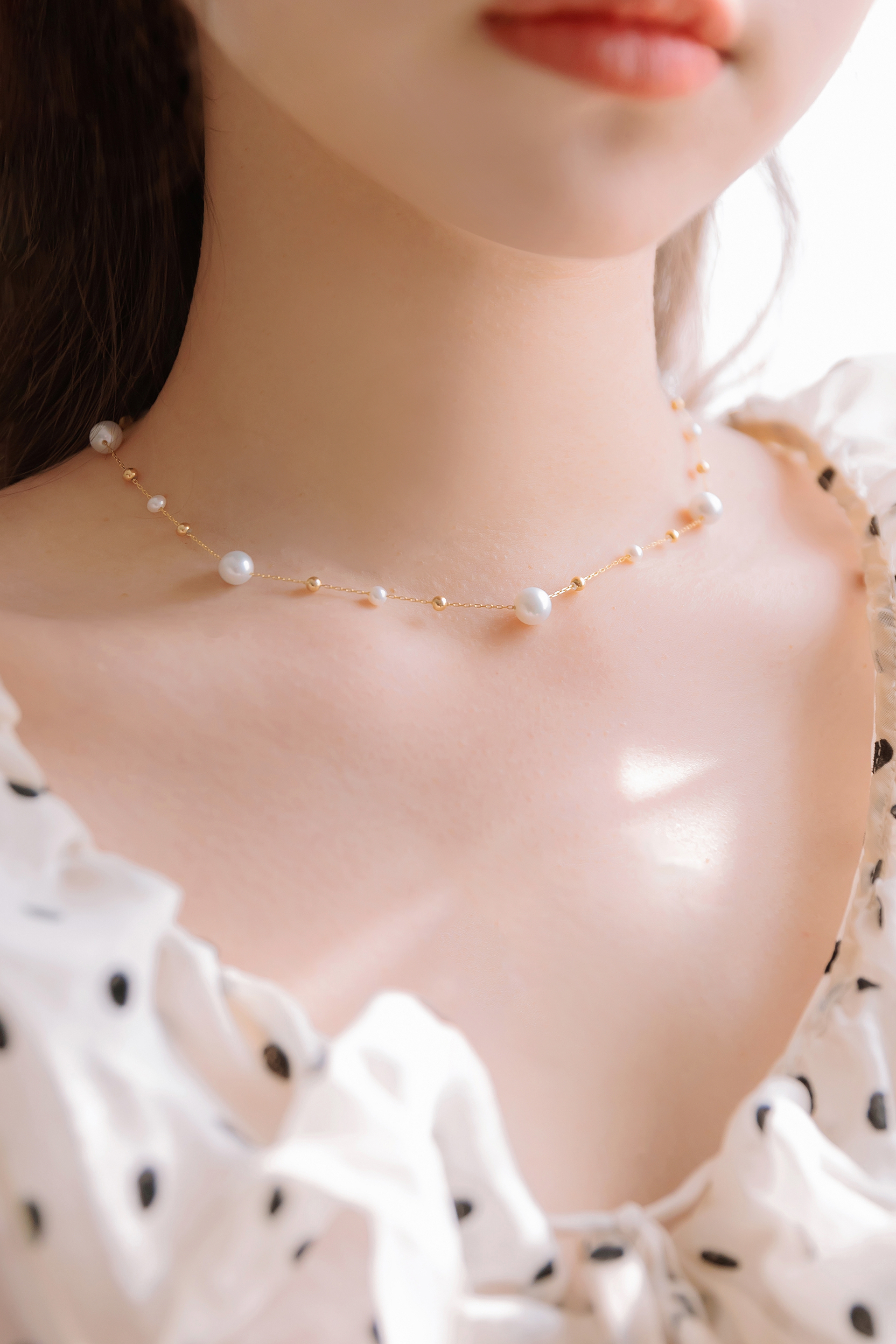 珍珠系列~~满天星项链、手链