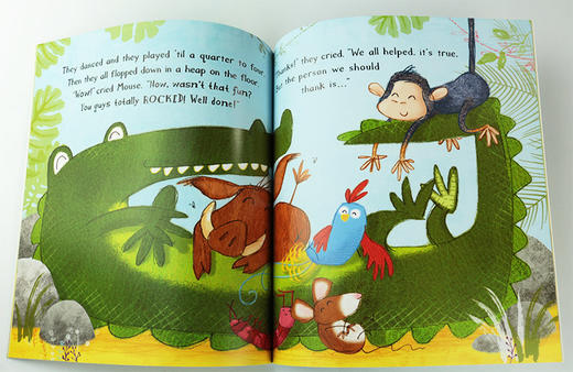 英文原版绘本 Hiccupotamus 河马 Let's Read Together系列1 英文版 商品图2