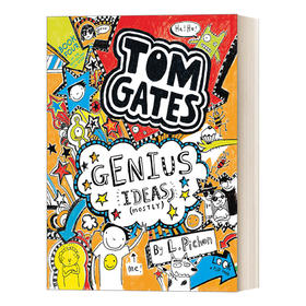 英文原版 Tom Gates Genius Ideas Mostly 涂鸦小天才汤姆盖茨4 小学生英语课外读物 儿童桥梁章节书 英文版 进口英语原版书籍