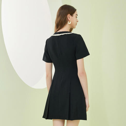 NF845斯尔丽瑟俪2023春夏新品撞色时尚活力连衣裙 商品图1