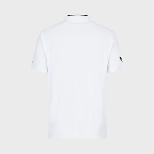 EMPORIO ARMANI EA7 阿玛尼 男士字母徽标印花短袖polo衫 白色 8NPT21 PJEMZ 1100 商品图1