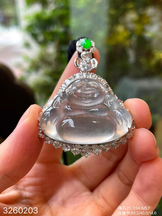 玻璃佛公吊坠【3260203】具体价格微信咨询 商品图3