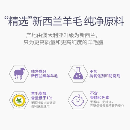 兰思诺(Lansinoh)进口乳头膏羊脂膏 羊毛脂膏40ml  SXLJ 商品图2