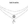 lost in echo原创设计师款外星遗迹系列出土银币多层层叠项链小众 商品缩略图0