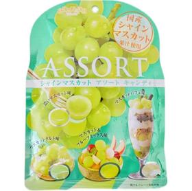 扇雀饴什锦玫瑰香葡萄味糖果81g/袋