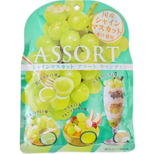 扇雀饴什锦玫瑰香葡萄味糖果81g/袋 商品图0