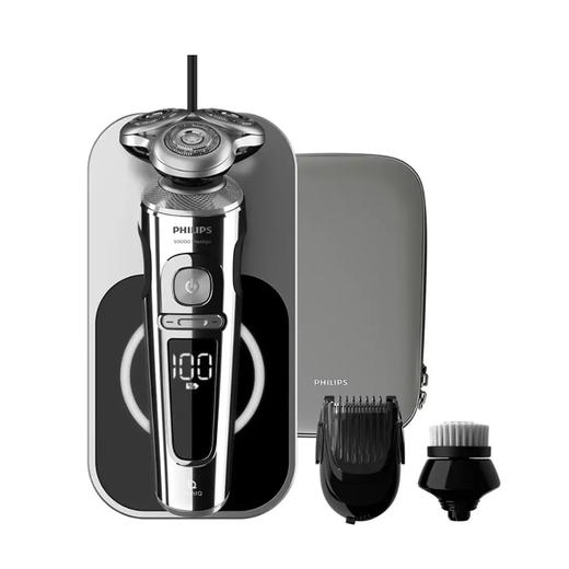 【完税】飞利浦Shaver S9000 Prestige干湿两用电动剃须刀SP9863/14 商品图0