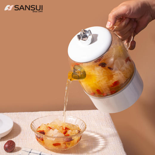 山水（SANSUI）多功能养生壶  KT-900 白色 商品图4
