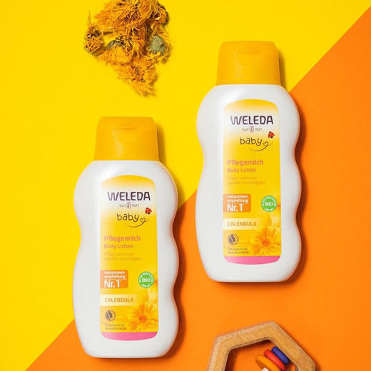 【宁波保税】Weleda维蕾德 金盏花婴儿润肤乳液 200ml/瓶 商品图2