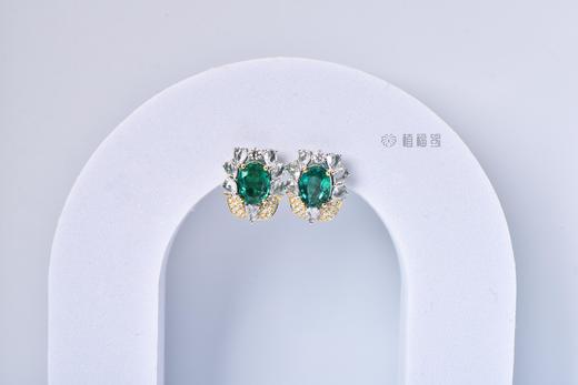 【风华绝代】祖母绿珍珠流苏耳坠    CB12212151 商品图11