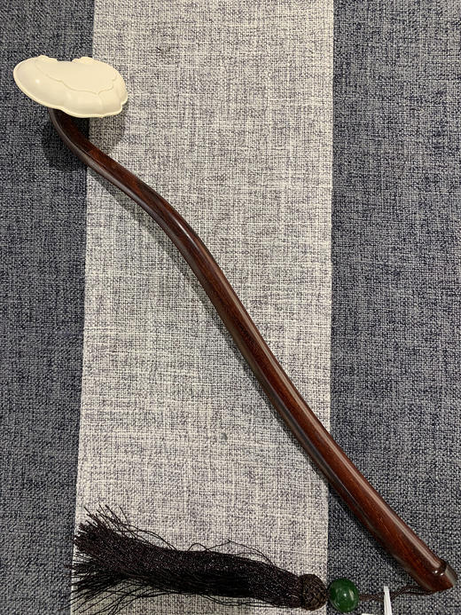 素形如意°小叶紫檀+猛犸 商品图1