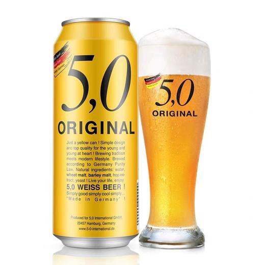 奥丁格5.0小麦啤酒500ml 商品图4