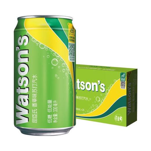 屈臣氏苏打汽水香草味330ml 商品图3