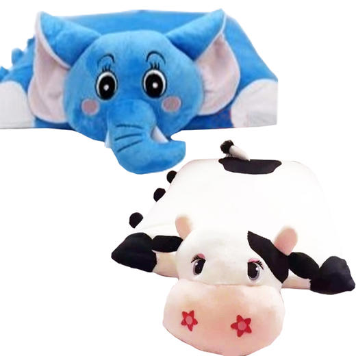 素万 儿童卡通玩具枕头 商品图0