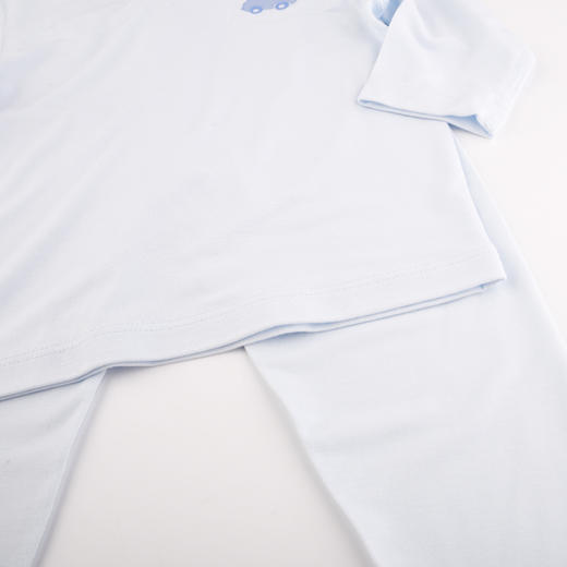 棉果果商场同款春季新品兰精莫代尔80-130尺码内衣家居服睡衣上衣+裤子套头套装M111302423107 商品图3