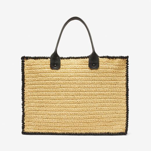 SOFT RAFFIA CROCHET  大号托特包 商品图4