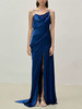 Viktoria Chan | SS23019 Shelby long gown [ 吊带连衣裙 宝蓝 ] 商品缩略图3