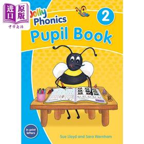 【中商原版】Jolly Phonics Pupil Book 2 快乐自然拼读学生课本2（彩色版）（印刷体）- 修订版 英文原版进口教材教辅参考书