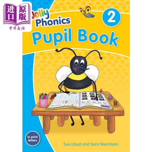 【中商原版】Jolly Phonics Pupil Book 2 快乐自然拼读学生课本2（彩色版）（印刷体）- 修订版 英文原版进口教材教辅参考书 商品图0