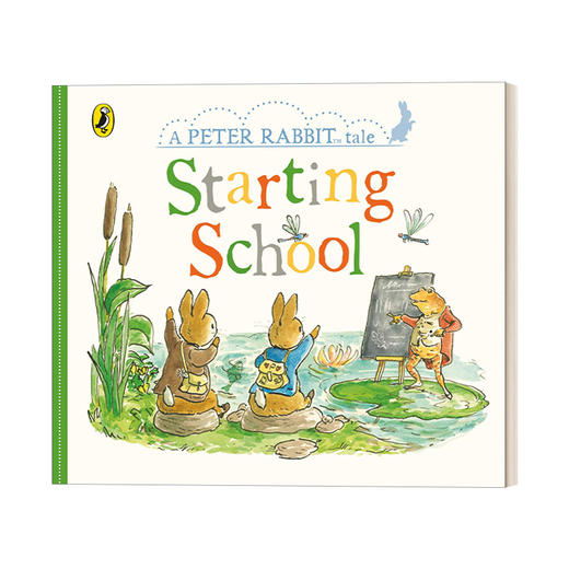 英文原版 Peter Rabbit Tales: Starting School 彼得兔的故事 第一天上学 纸板书 英文版 进口英语原版书籍 商品图0