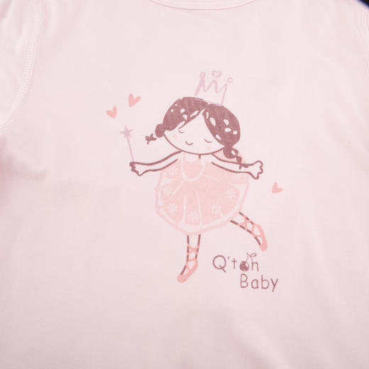 棉果果商场同款春季新品兰精莫代尔套头套装80-130尺码内衣家居服睡衣套装2件套M121302423103 商品图3