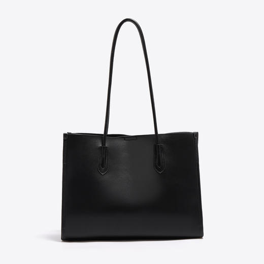 Safiya/索菲娅二层牛皮2023新款托特包单肩包包女式手提包女包 SF900285Y 商品图1