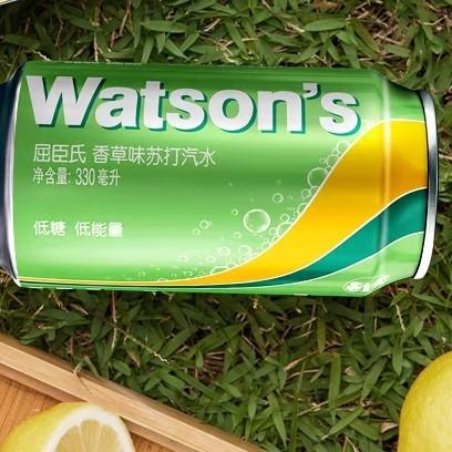 屈臣氏苏打汽水香草味330ml 商品图5