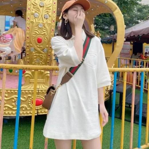 3楼阿玛施AMASS服饰米白色POLO 商品图0