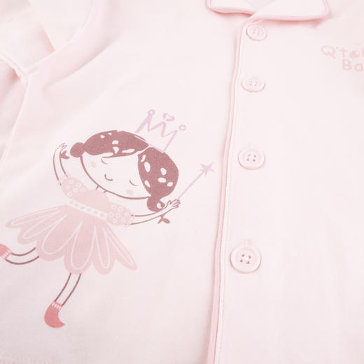 棉果果商场同款春季新品女童对开套装90-130尺码内衣家居服睡衣套装2件对开套装M121304223105 商品图4