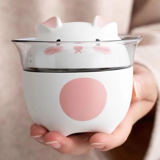 无侘居丨幸运兔 旅行茶具套装 1壶3杯1旅行包  白色  商品图4