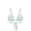 Jonathan Simkhai-Harlen Marble Printed Swimwear Tie Front Bikini Top-Seafoam-乔纳森·希姆凯-女装-海泡蓝 商品缩略图0