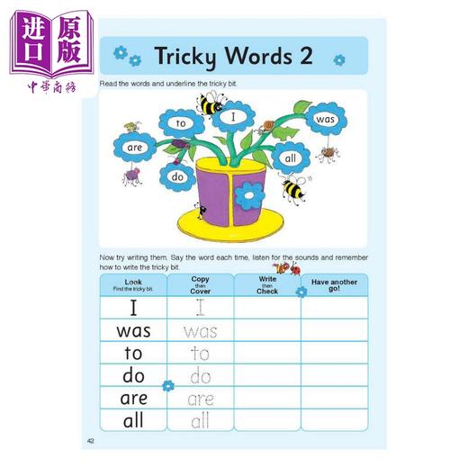 【中商原版】Jolly Phonics Pupil Book 1快乐自然拼读学生课本1（彩色版）（印刷体）- 修订版 英文原版进口教材教辅参考书 商品图2