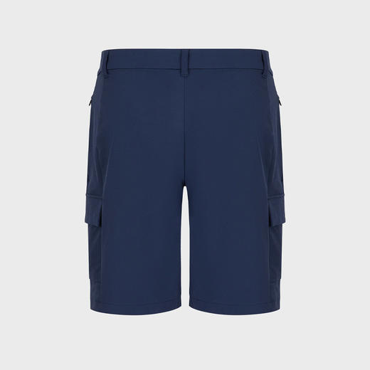 EMPORIO ARMANI EA7 阿玛尼 男士尼龙字母徽标贴花休闲短裤 蓝色 3RPS01 PNBWZ 1554 商品图1