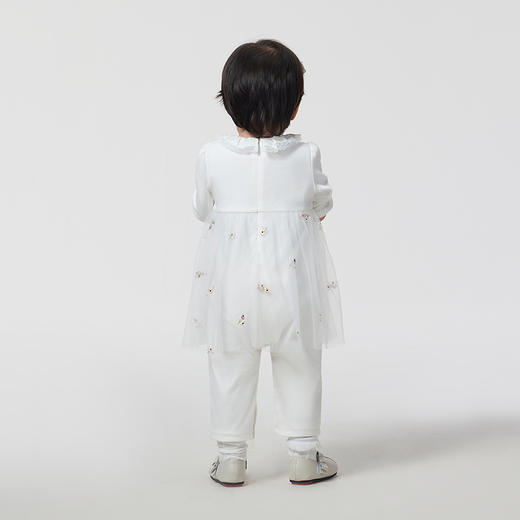 英氏-童衣类（春）G3英针长蛤英氏白73CM 商品图2