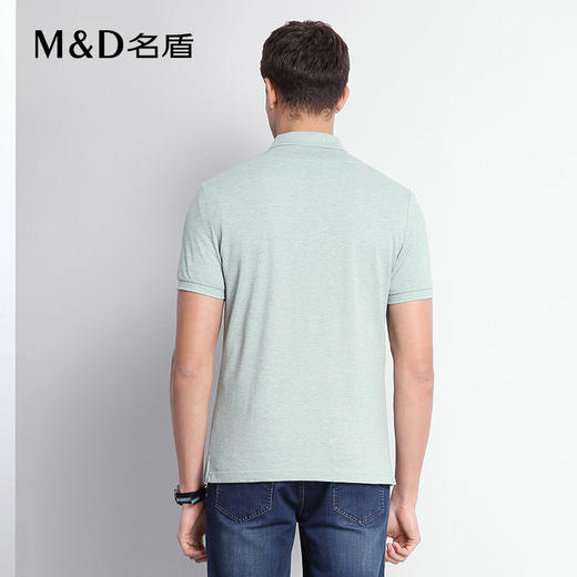 【菁英同款】名盾长绒棉男士短袖Polo衫纯棉夏季商务短袖t恤22591 商品图4