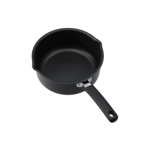 电磁炉用不粘雪平锅 20cm KN2 黑色 商品图0