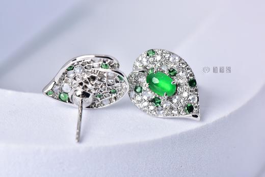 【掌上明珠】甜美红掌满绿耳钉    EZ12211081 商品图5